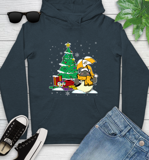 Nashville Predators NHL Hockey Cute Tonari No Totoro Christmas Sports Youth Hoodie 10