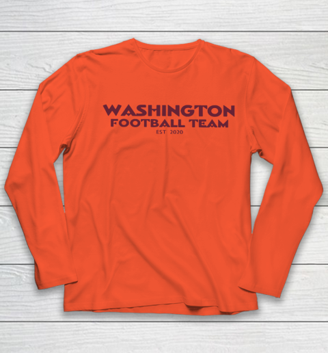 Washington Football Team Est 2020 Youth Long Sleeve 2
