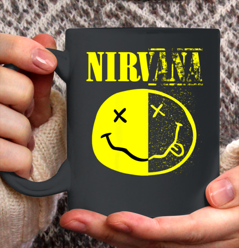 Nirvanas Smile Vintage Ceramic Mug 11oz