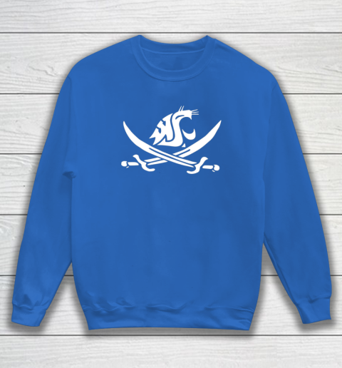 WSU Pirate Shirt Mike Leach WSU Pirate Sword Sweatshirt 5