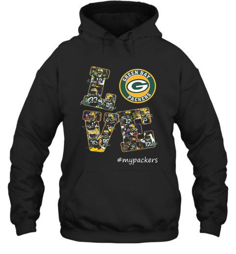 Love Green Bay Packers Mypackers Signatures Hoodie