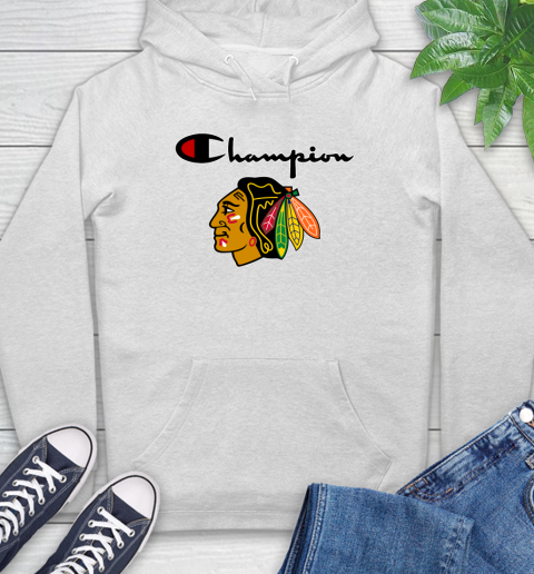 NHL Hockey Chicago Blackhawks Champion Shirt Hoodie