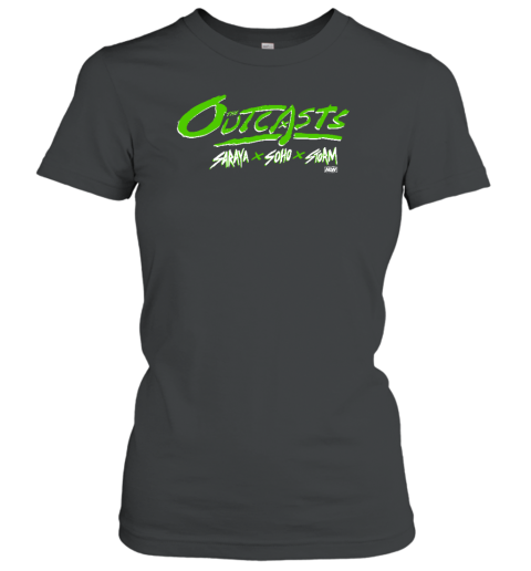 The Outcasts Saraya X Soho X Storm Women's T-Shirt - Topshirtpro