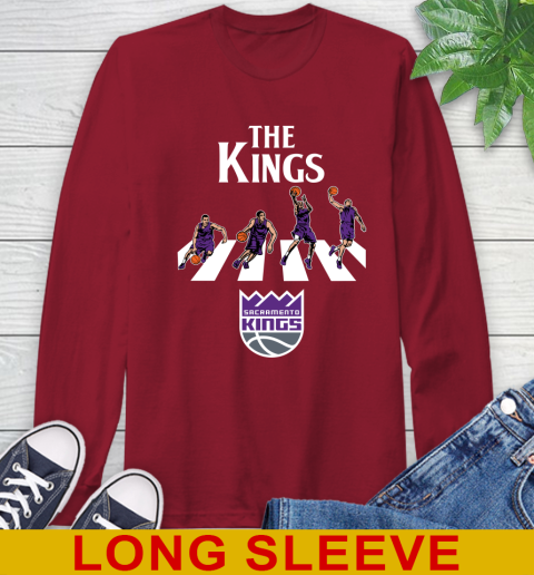 NBA Basketball Sacramento Kings The Beatles Rock Band Shirt Long Sleeve T-Shirt 9