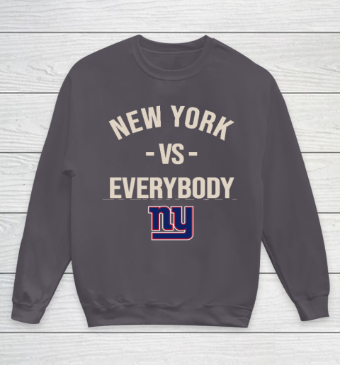 New York Giants Vs Everybody Youth Sweatshirt 5