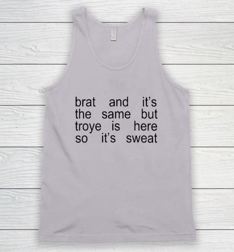 Sweat Tour  Sweat Brat Green Tank Top 2