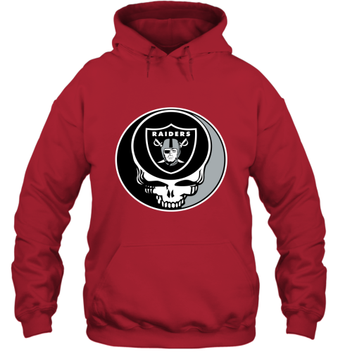 NFL Oakland Raiders Grateful Dead Rock Band Football Sports VMr4zu86F4H hoodie 23 95 151514 front red