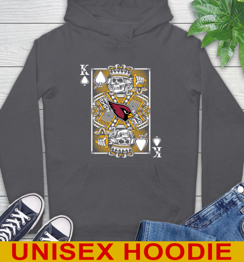 Arizona Cardinals NFL Football The King Of Spades Death Cards Shirt Hoodie 7