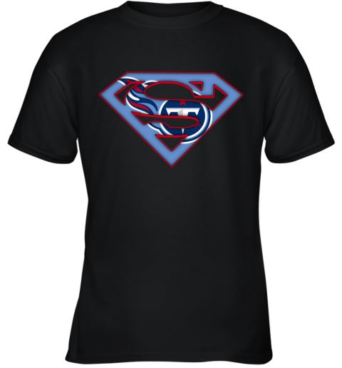 We Are Undefeatable Tennessee Titans x Superman NFL Youth T-Shirt