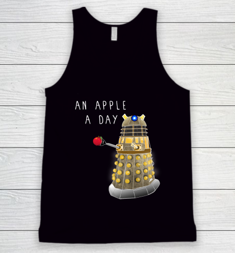 Doctor Who Shirt An Apple a Day Keeps the Doctor Away Tank Top