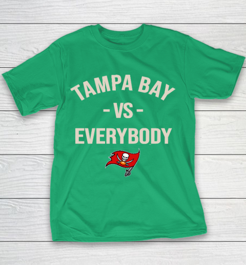 Tampa Bay Buccaneers Vs Everybody Youth T-Shirt 3