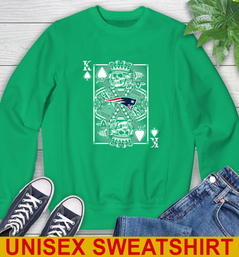 New England Patriots NFL Football The King Of Spades Death Cards Shirt Sweatshirt 8