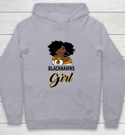 Chicago Blackhawks Girl NHL Youth Hoodie 5