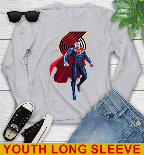 NBA Awesome Superman Basketball Sports Portland Trail Blazers 127