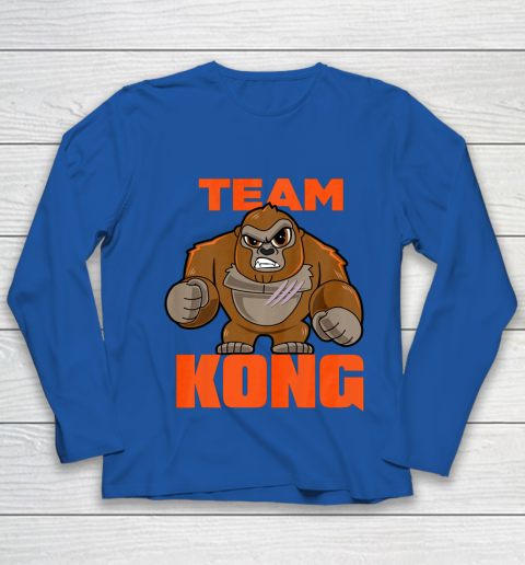 Kids Godzilla vs Kong Official Team Kong Cute Kids Youth Long Sleeve 7