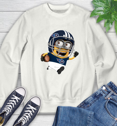 NFL Tennessee Titans Minions Disney Football Sports Sweatshirt