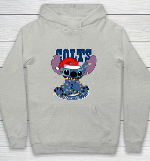 Indianapolis Colts NFL Football noel stitch Christmas Youth Hoodie