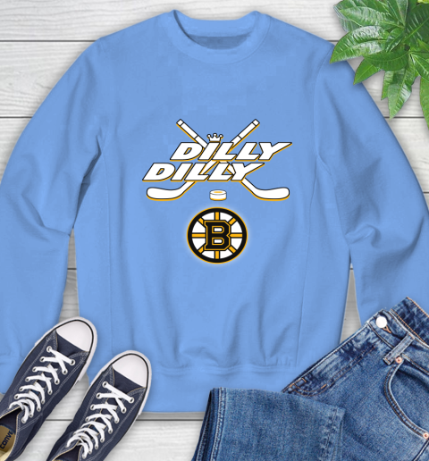 NHL Boston Bruins Dilly Dilly Hockey Sports Sweatshirt 11