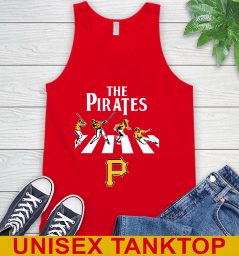 MLB Baseball Pittsburgh Pirates The Beatles Rock Band Shirt Tank Top 5