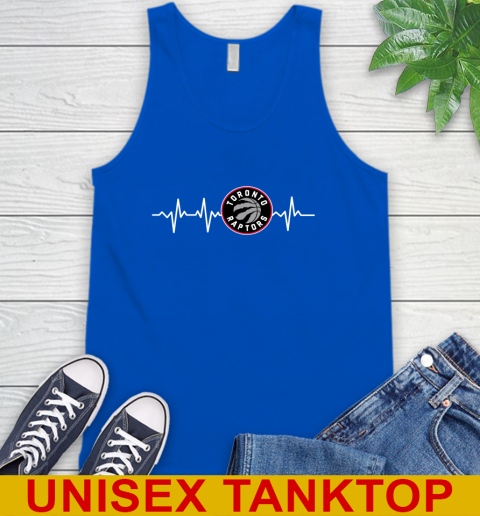 Toronto Raptors NBA Basketball Heart Beat Shirt Tank Top 4
