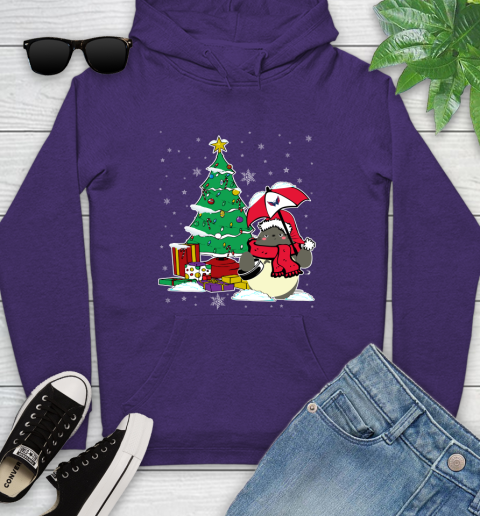 Washington Capitals NHL Hockey Cute Tonari No Totoro Christmas Sports Youth Hoodie 5