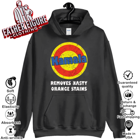 Ryan Reynolds Kamala Shirt Kamala Removes Nasty Orange Stains Hoodie