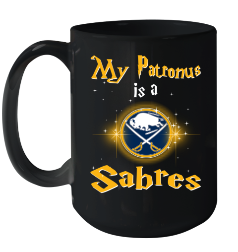 NHL Hockey Harry Potter My Patronus Is A Buffalo Sabres Ceramic Mug 15oz