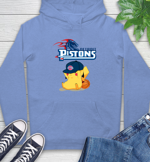 NBA Pikachu Basketball Sports Detroit Pistons Hoodie 11