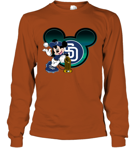 Disneyland Mickey Mouse Black Orange Disney Cartoon Baseball