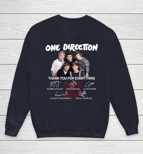 One Direction thank you for every thing Youth Sweatshirt 2