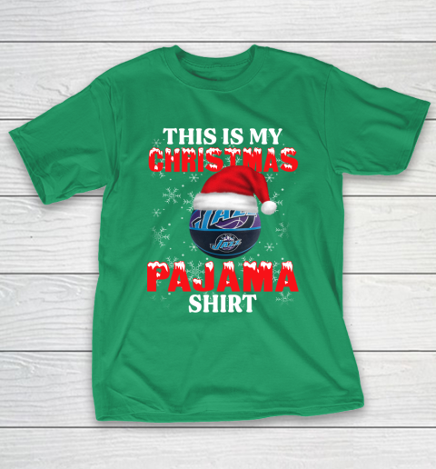 Utah Jazz This Is My Christmas Pajama Shirt NBA T-Shirt 15