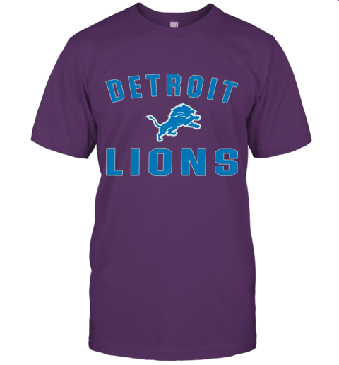 Detroit Lions NFL Line by Fanatics Branded Blue Vintage Victory Unisex Jersey Tee