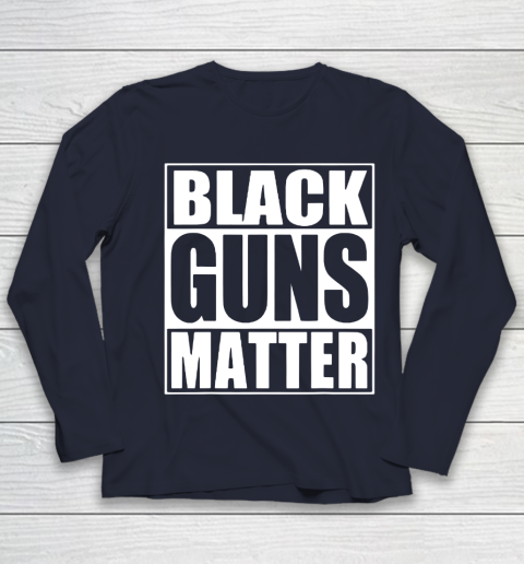 Black Guns Matter Youth Long Sleeve 2
