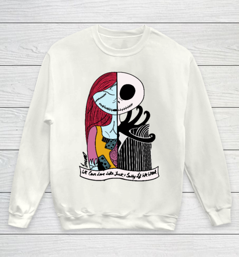 Jack and Sally  Blink 182 I Miss You Youth Sweatshirt