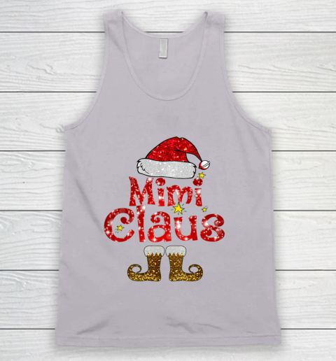 Funny Santa Mimi Claus Merry Christmas Tank Top 3