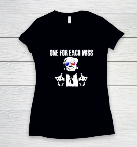 Trump One For Each Miss Women's V-Neck T-Shirt