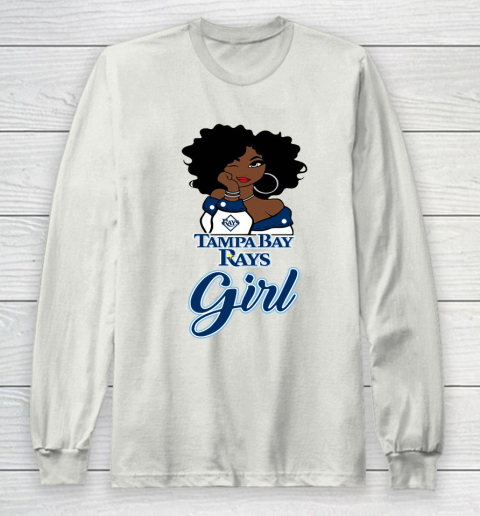 Tampa Bay Rayss Girl MLB Long Sleeve T-Shirt 12