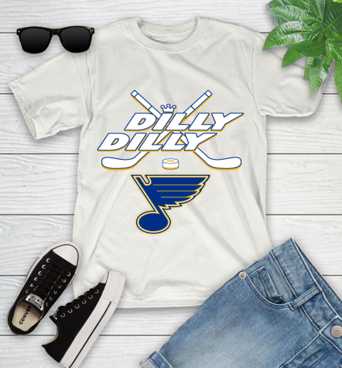 NHL St.Louis Blues Dilly Dilly Hockey Sports Youth T-Shirt