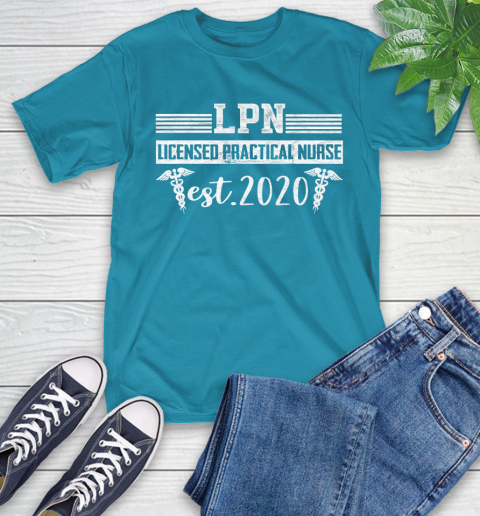 Nurse Shirt Cool Nurse 2020 LPN Licensed Practical Care Nurse Graduation T Shirt T-Shirt 10