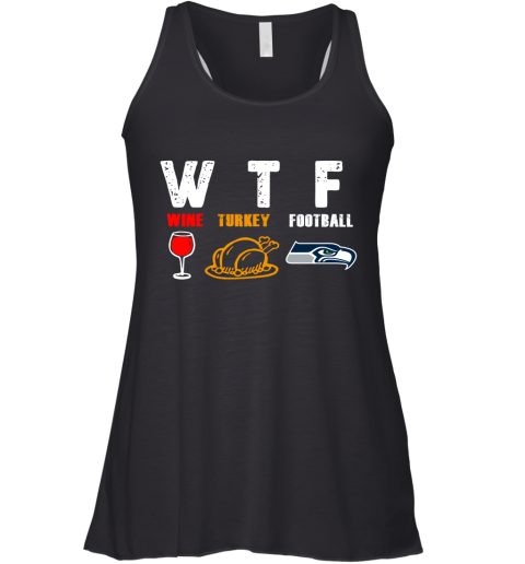 Seattle Seahawks Thanksgiving Racerback Tank