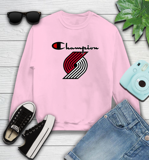 NBA Basketball Portland Trail Blazers Champion Shirt Sweatshirt 6