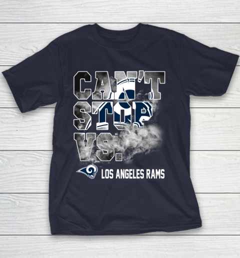 NFL Los Angeles Rams Can't Stop Vs Youth T-Shirt 2