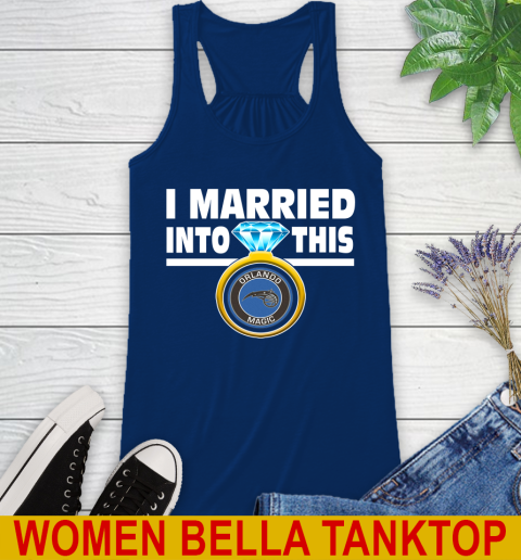 Orlando Magic NBA Basketball I Married Into This My Team Sports Racerback Tank 7