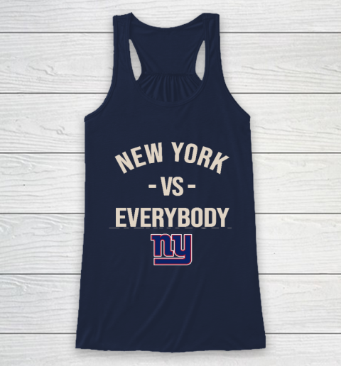 New York Giants Vs Everybody Racerback Tank 8