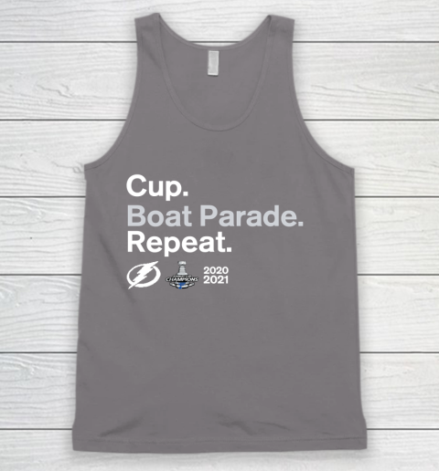 Cup Boat Parade Repeat Tampa bay Lightnings Stanley Hockey 2021 Tank Top 6