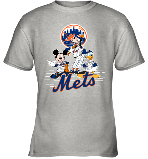 Men's New York Mets Black Two-Sided T-Shirt