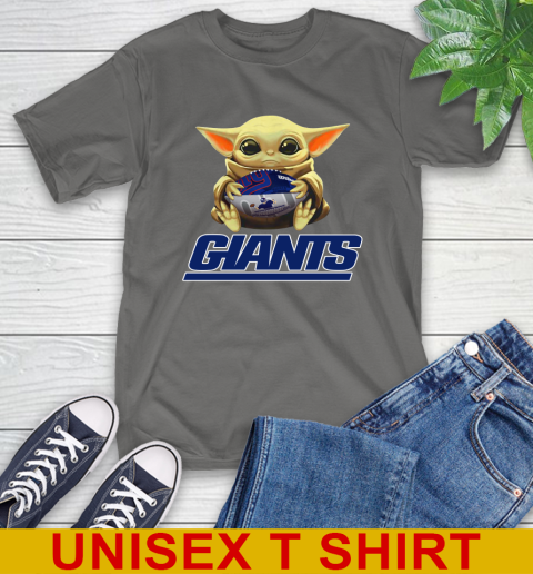 NFL Football New York Giants Baby Yoda Star Wars Shirt T-Shirt 8