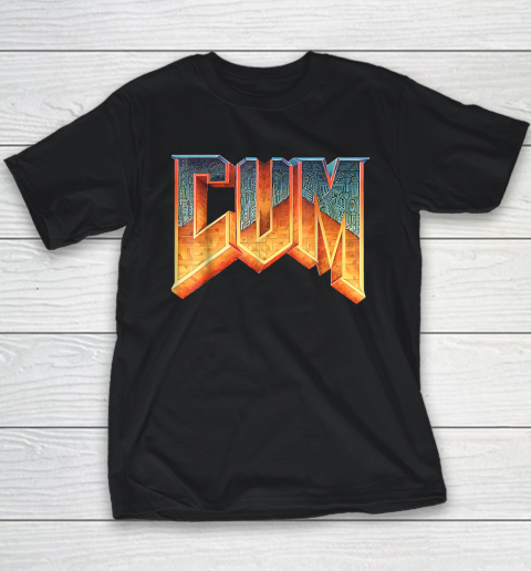 Dooms Cum Vintage Game Lover Youth T-Shirt