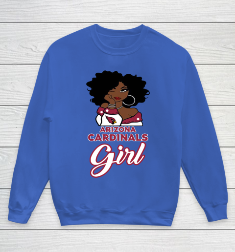 Arizona Cardinals Girl NFL Youth Sweatshirt 8