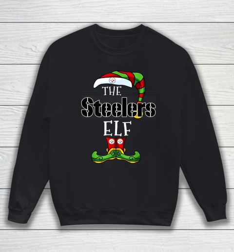 Pittsburgh Steelers Christmas ELF Funny NFL Sweatshirt